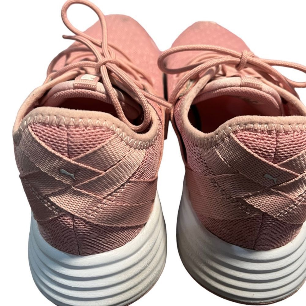 Puma pink sneakers size 7.5 GUC - Picture 7 of 8